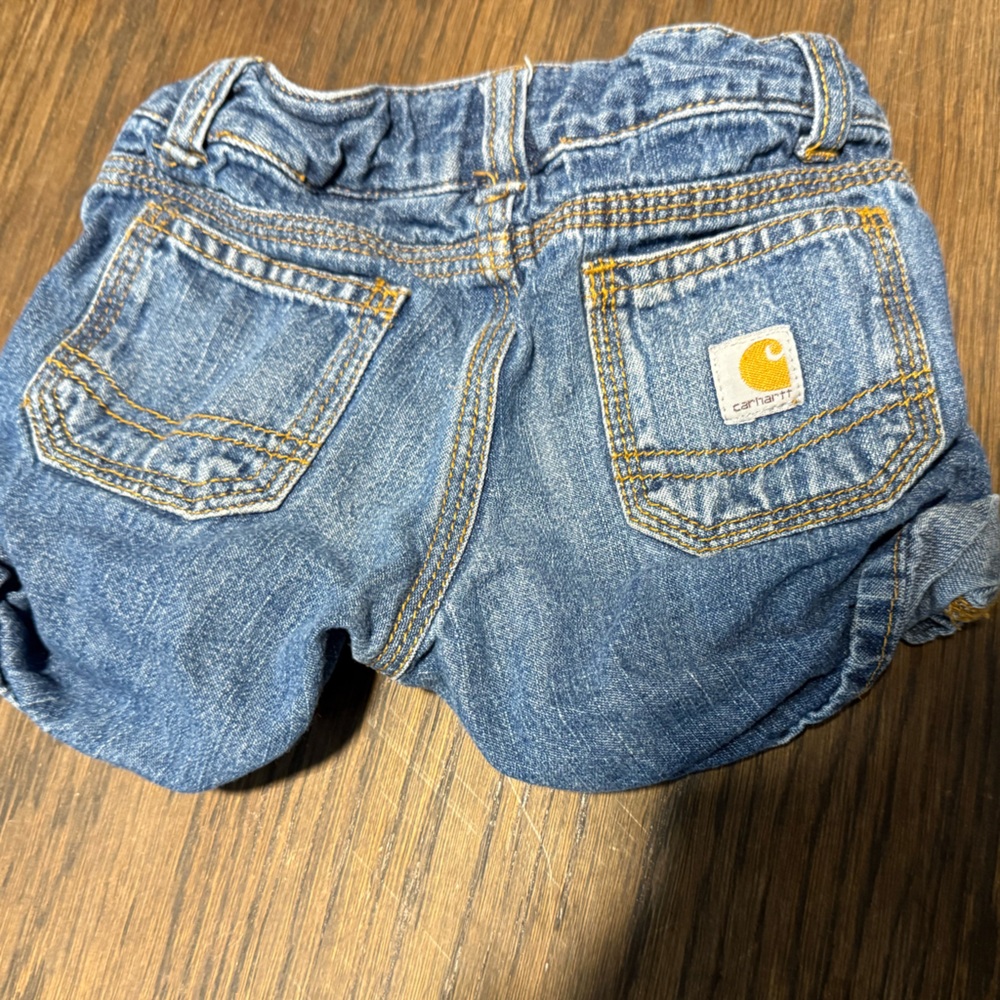 Carhartt Kids Blue girls  Denim Shorts size 2T